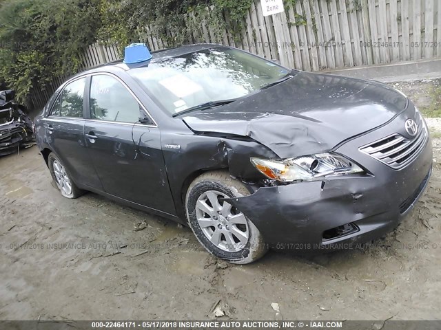 4T1BB46K48U039564 - 2008 TOYOTA CAMRY HYBRID GRAY photo 1