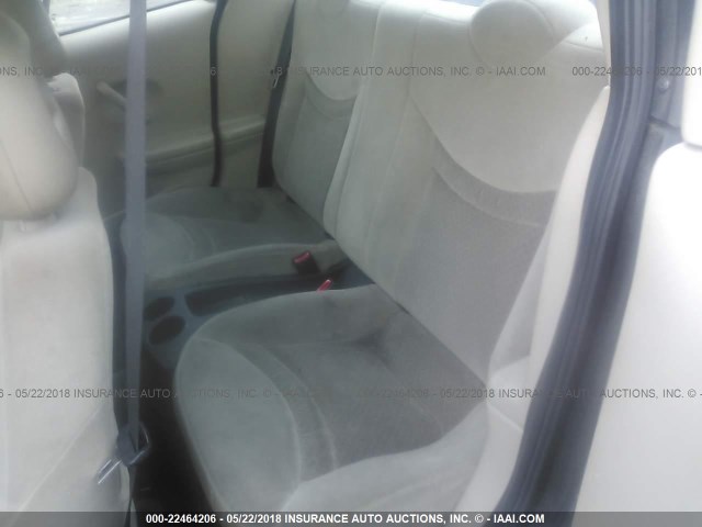 1G8AW12F84Z214238 - 2004 SATURN ION LEVEL 3 RED photo 8