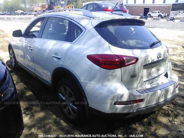 JN1BJ0RR8HM400161 - 2017 INFINITI QX50 WHITE photo 3