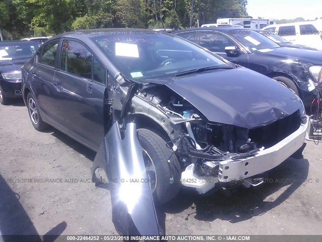 19XFB2F79FE229538 - 2015 HONDA CIVIC SE GRAY photo 6