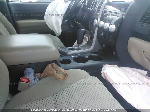 5TFRY5F10CX131910 - 2012 TOYOTA TUNDRA DOUBLE CAB SR5 BLUE photo 5