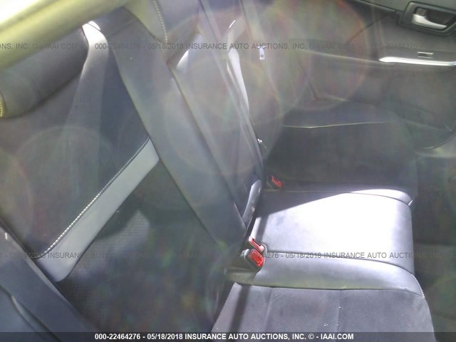 4T1BF1FK7CU059920 - 2012 TOYOTA CAMRY SE/LE/XLE BLACK photo 8