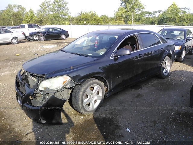 1G1ZG57B09F136316 - 2009 CHEVROLET MALIBU LS 黑色 照片 2