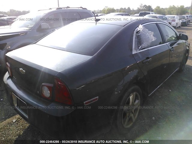 1G1ZG57B09F136316 - 2009 CHEVROLET MALIBU LS 黑色 照片 4