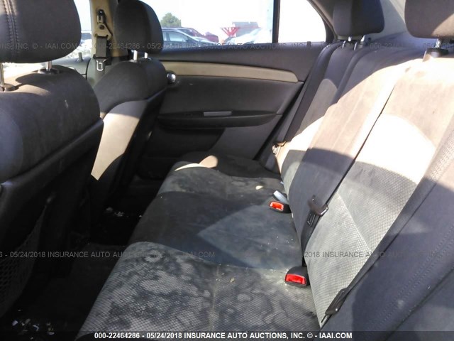 1G1ZG57B09F136316 - 2009 CHEVROLET MALIBU LS 黑色 照片 8