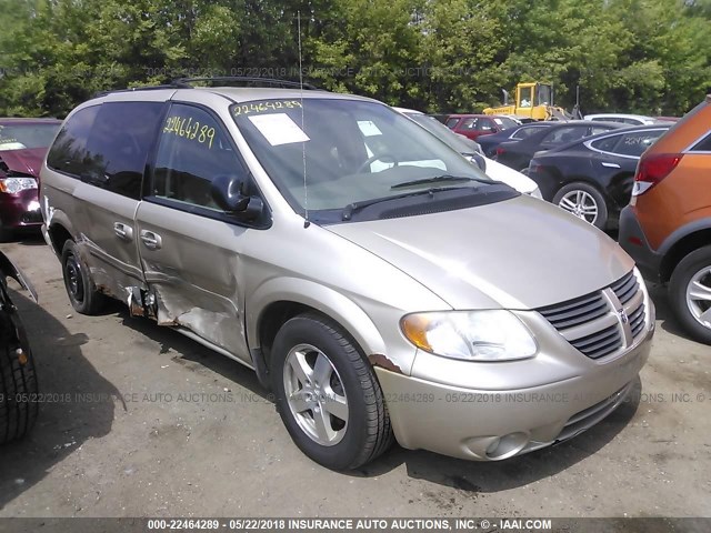 2D4GP44L47R229001 - 2007 DODGE GRAND CARAVAN SXT TAN photo 6