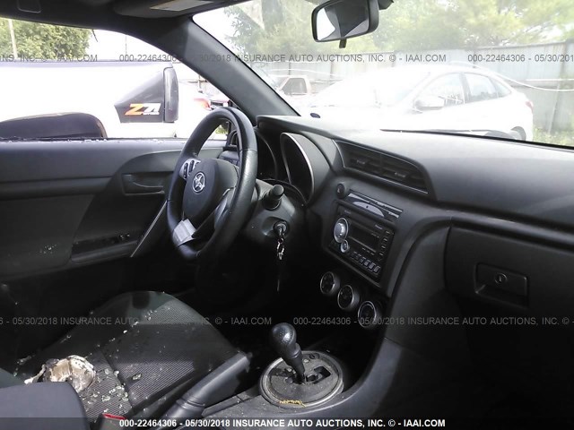 JTKJF5C73B3009732 - 2011 TOYOTA SCION TC 灰色 照片 5