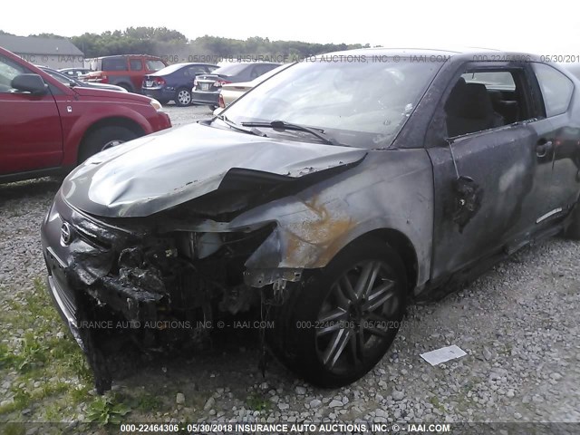 JTKJF5C73B3009732 - 2011 TOYOTA SCION TC 灰色 照片 6