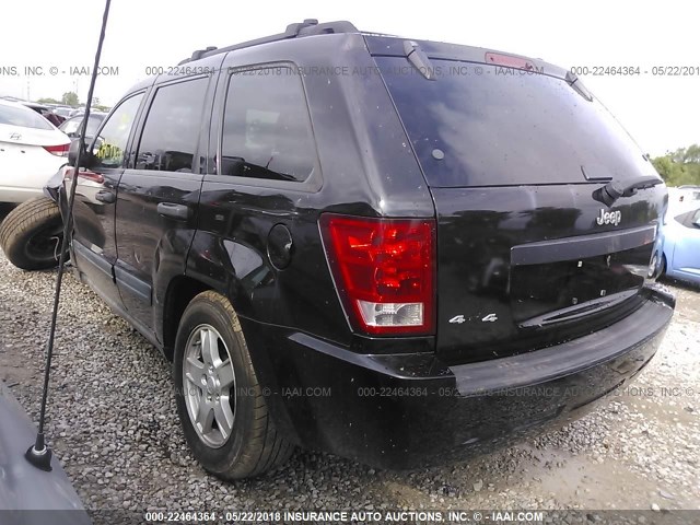 1J4GR48K25C719283 - 2005 JEEP GRAND CHEROKEE LAREDO/COLUMBIA/FREEDOM 黑色 照片 3