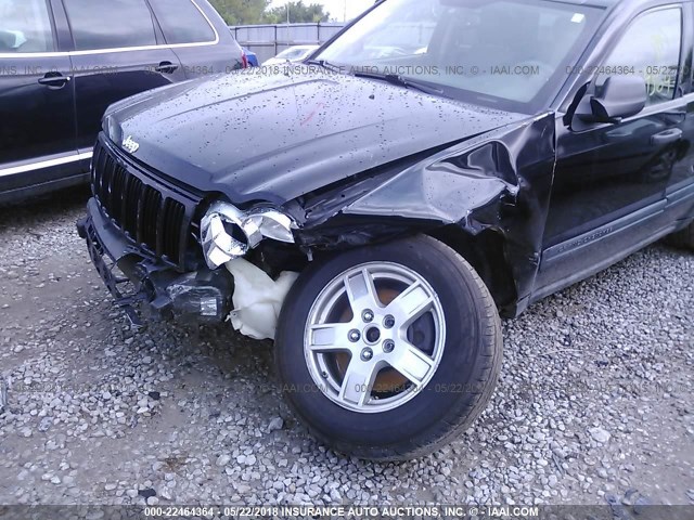 1J4GR48K25C719283 - 2005 JEEP GRAND CHEROKEE LAREDO/COLUMBIA/FREEDOM 黑色 照片 6