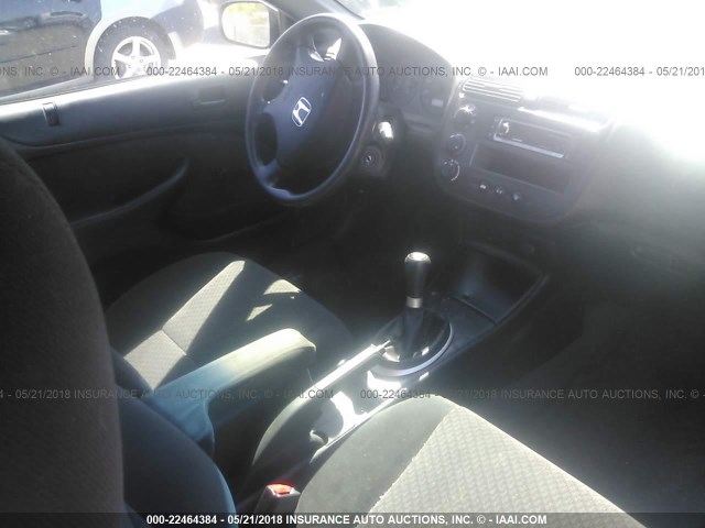 1HGEM21114L046939 - 2004 HONDA CIVIC DX VP SILVER photo 5