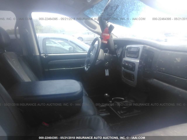 3D7KS28C95G818431 - 2005 DODGE RAM 2500 ST/SLT 红色 照片 5