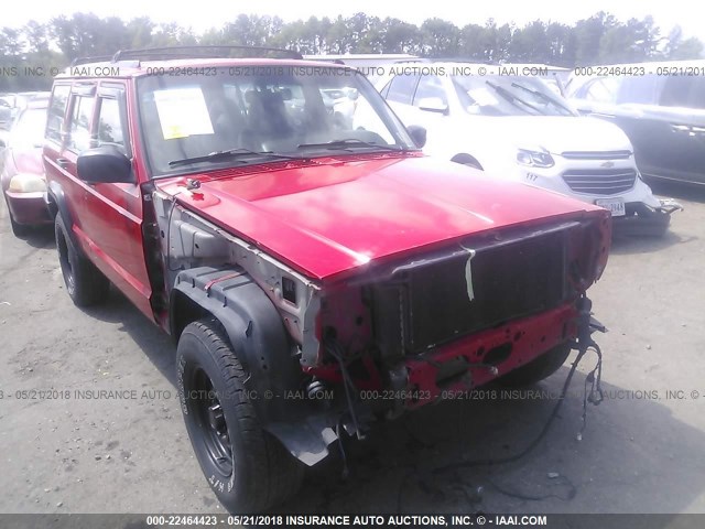 1J4FJ28S2WL118173 - 1998 JEEP CHEROKEE SE RED photo 6