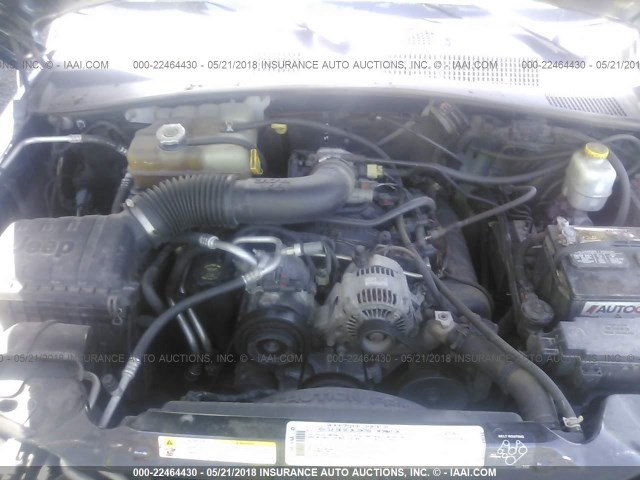 1J4GL48KX6W232267 - 2006 JEEP LIBERTY SPORT Tünd mavi foto 10