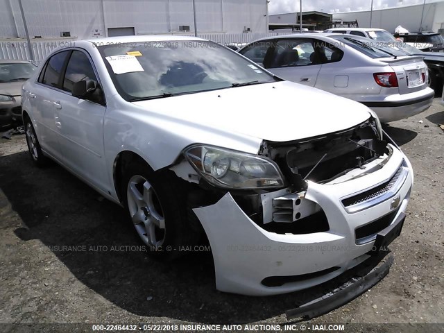 1G1ZB5EB9AF122260 - 2010 CHEVROLET MALIBU LS 白色 照片 1