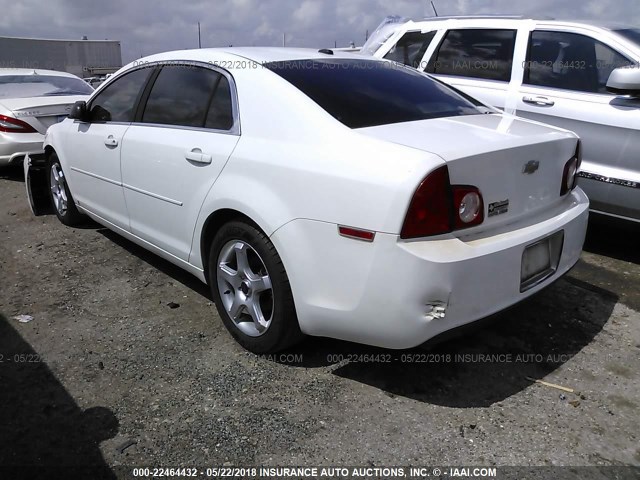 1G1ZB5EB9AF122260 - 2010 CHEVROLET MALIBU LS 白色 照片 3