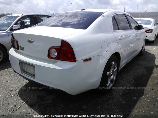 1G1ZB5EB9AF122260 - 2010 CHEVROLET MALIBU LS 白色 照片 4