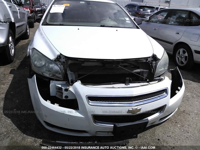 1G1ZB5EB9AF122260 - 2010 CHEVROLET MALIBU LS 白色 照片 6