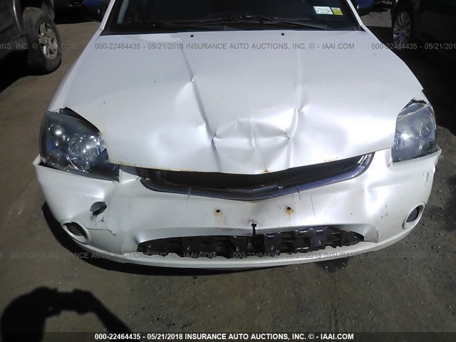 4A3AB36F28E030270 - 2008 MITSUBISHI GALANT ES WHITE photo 6