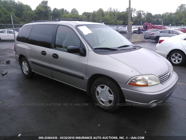 2FMZA51482BA83306 - 2002 FORD WINDSTAR LX TAN photo 1