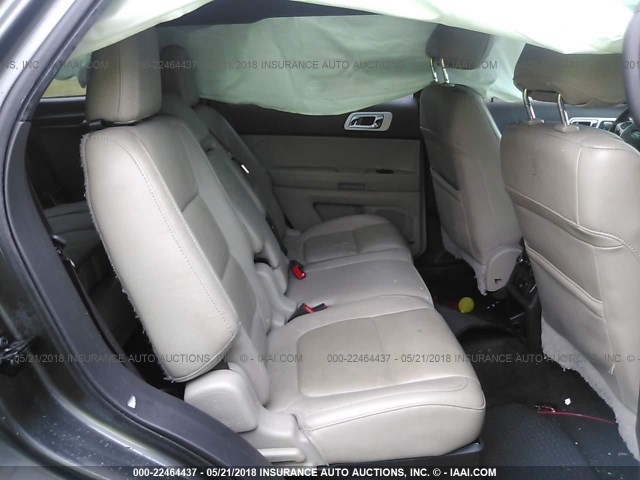 1FM5K7F88FGB82497 - 2015 FORD EXPLORER LIMITED Сұр фото 8