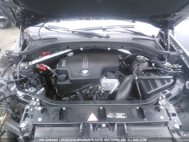 5UXXW3C50F0F89177 - 2015 BMW X4 XDRIVE28I BLACK photo 10