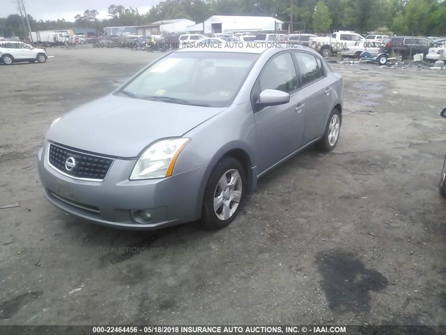 3N1AB61E78L741940 - 2008 NISSAN SENTRA 2.0/2.0S/2.0SL GRAY photo 2