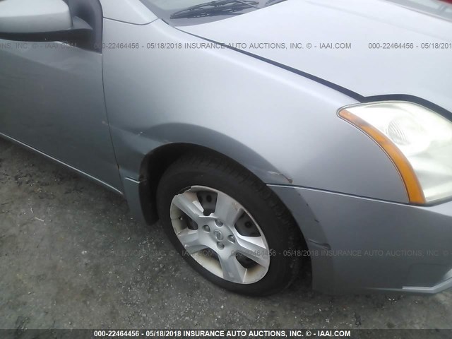 3N1AB61E78L741940 - 2008 NISSAN SENTRA 2.0/2.0S/2.0SL GRAY photo 6