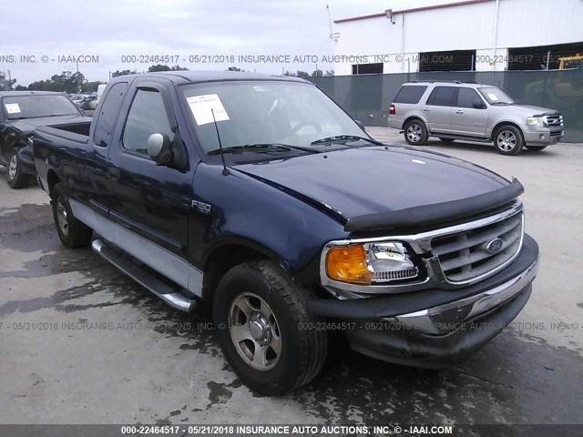 2FTRX17214CA49254 - 2004 FORD F-150 HERITAGE CLASSIC Dark Blue photo 6