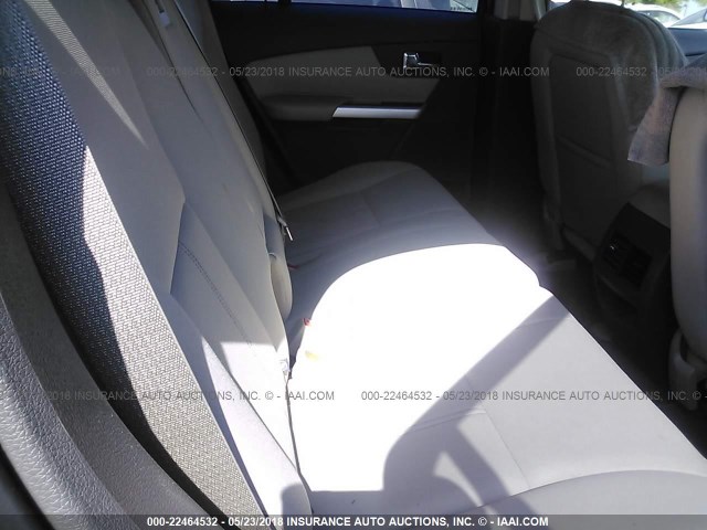 2FMDK3GCXDBB00359 - 2013 FORD EDGE SE BLACK photo 8