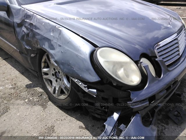 WDBUF26J95A776316 - 2005 MERCEDES-BENZ E 320 CDI GRAY photo 6