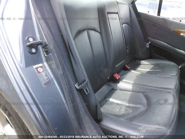 WDBUF26J95A776316 - 2005 MERCEDES-BENZ E 320 CDI GRAY photo 8