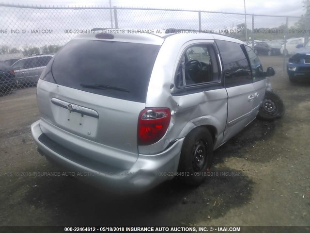 1A4GP44R26B568381 - 2006 CHRYSLER TOWN & COUNTRY LX SILVER photo 4