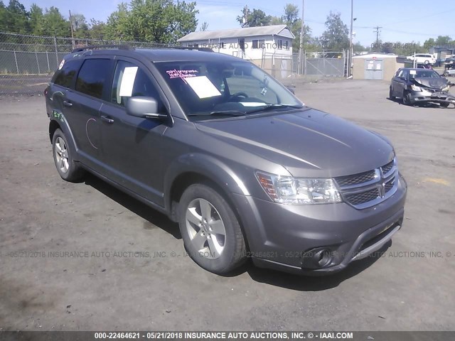 3C4PDDBG8CT240196 - 2012 DODGE JOURNEY SXT GRAY photo 1