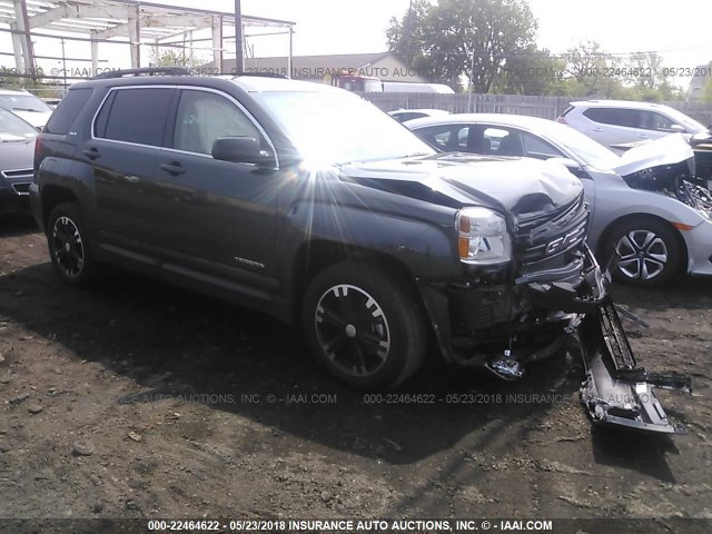 2GKFLTEK1H6199001 - 2017 GMC TERRAIN SLE GRAY photo 1