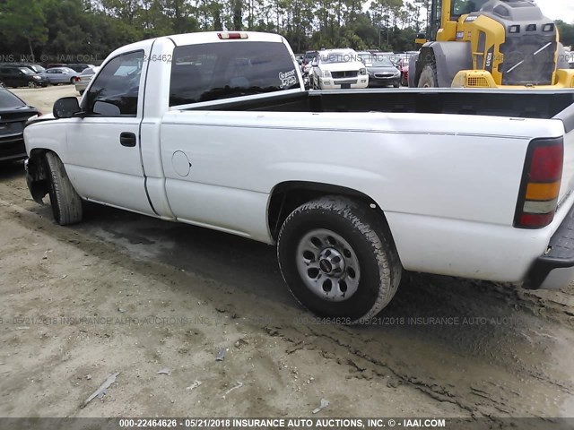 1GTEC14X65Z207912 - 2005 GMC NEW SIERRA C1500 WHITE photo 3