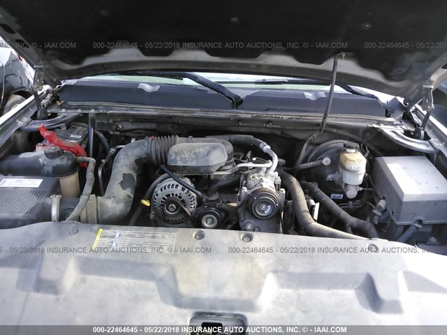 1GCEC14XX7Z638482 - 2007 CHEVROLET SILVERADO C1500 CLASSIC GRAY photo 10