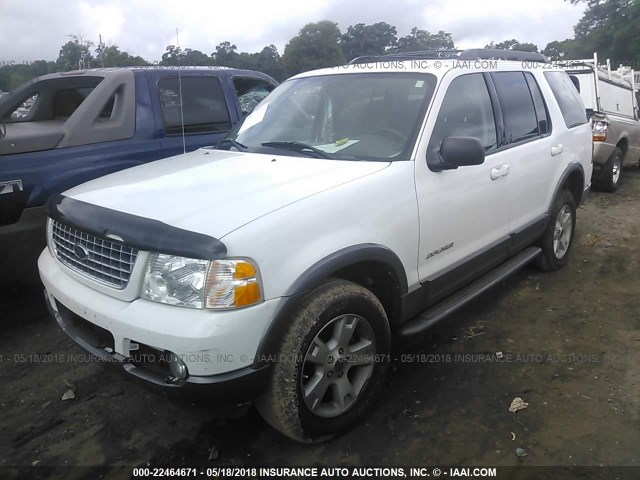 1FMZU63K95ZA10150 - 2005 FORD EXPLORER XLT/XLT SPORT/NBX WHITE photo 2