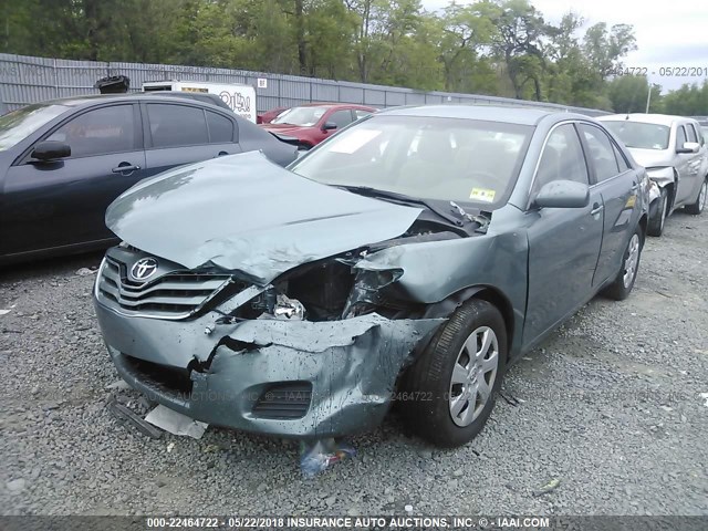 4T1BF3EK9AU529844 - 2010 TOYOTA CAMRY SE/LE/XLE 绿色 照片 2