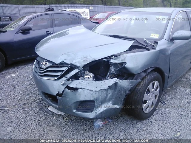 4T1BF3EK9AU529844 - 2010 TOYOTA CAMRY SE/LE/XLE 绿色 照片 6
