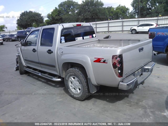 1GCDS136458243143 - 2005 CHEVROLET COLORADO TAN photo 3