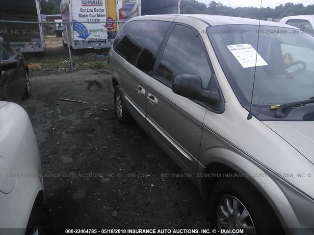 2C4GP54L72R614483 - 2002 CHRYSLER TOWN & COUNTRY LXI BEIGE photo 6