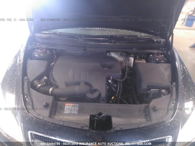 1G1ZC5E08CF194890 - 2012 CHEVROLET MALIBU 1LT 黑色 照片 10