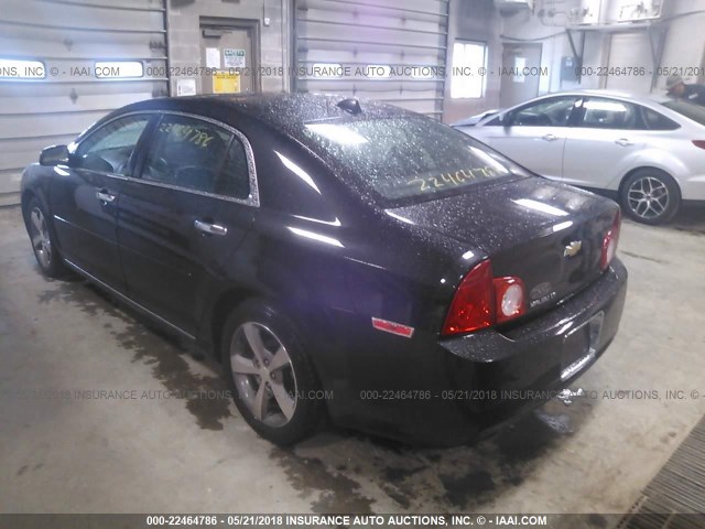 1G1ZC5E08CF194890 - 2012 CHEVROLET MALIBU 1LT 黑色 照片 3