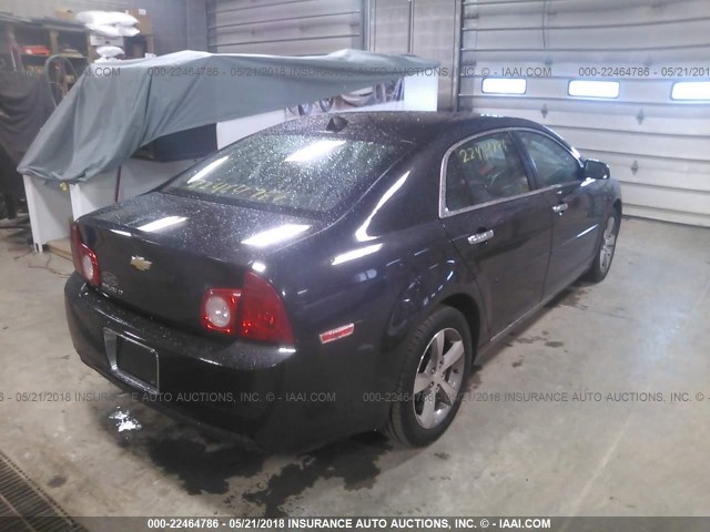 1G1ZC5E08CF194890 - 2012 CHEVROLET MALIBU 1LT 黑色 照片 4
