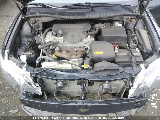 4T1BF1FK0CU134411 - 2012 TOYOTA CAMRY SE/LE/XLE Dark Blue photo 10