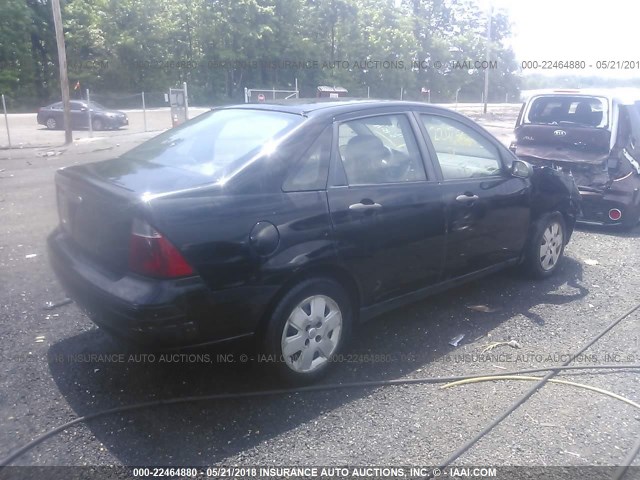 1FAHP34N07W364535 - 2007 FORD FOCUS ZX4/S/SE/SES 黑色 照片 4