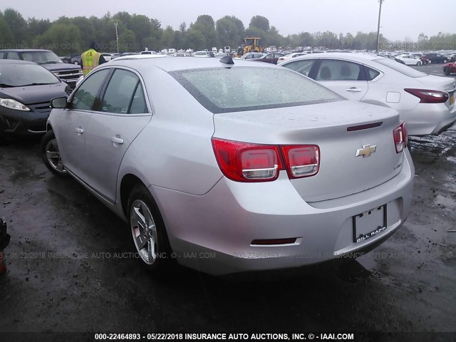 1G11B5SAXDF242307 - 2013 CHEVROLET MALIBU LS SILVER photo 3
