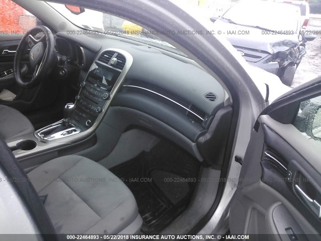 1G11B5SAXDF242307 - 2013 CHEVROLET MALIBU LS SILVER photo 5