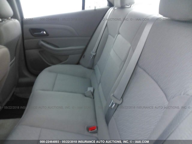 1G11B5SAXDF242307 - 2013 CHEVROLET MALIBU LS SILVER photo 8